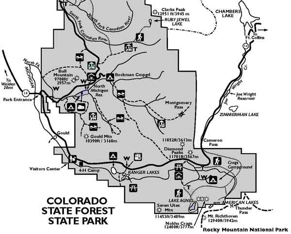 State Forest Map