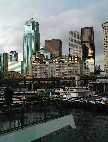 A ferry ride in Seattle