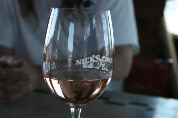 Wine Glass at Nick's Cove