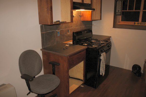 Lower cabinets