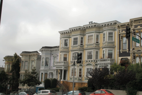 Homes on a San Francisco street