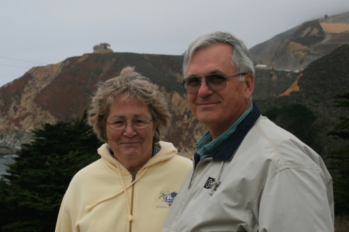 Sandy and Dan at Gray Whale Cove