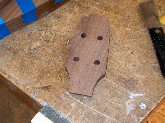 Pegboard before carving