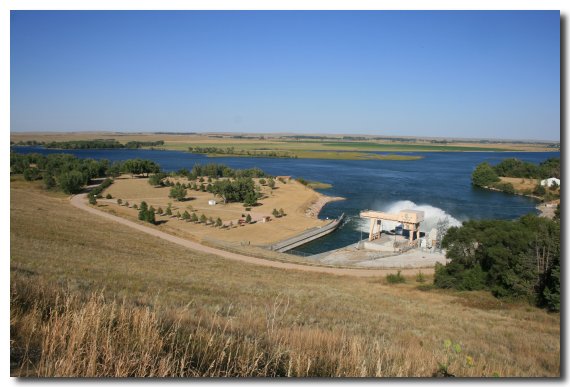 Spillway and Lake Ogallala
