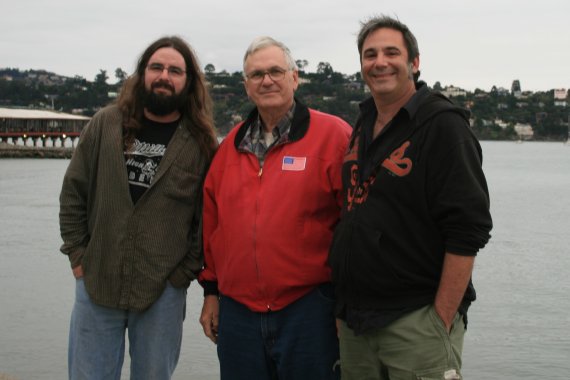 Gary, Dan, and Brian at Richardson Bay